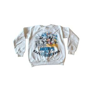 Vintage Mickey sweater 1988 60th Birthday medium